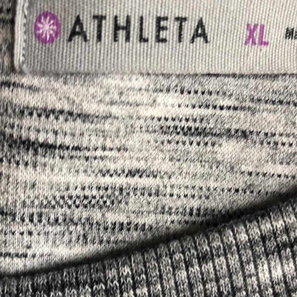 Athleta gray heather dress Sz XL - Picture 2 of 11